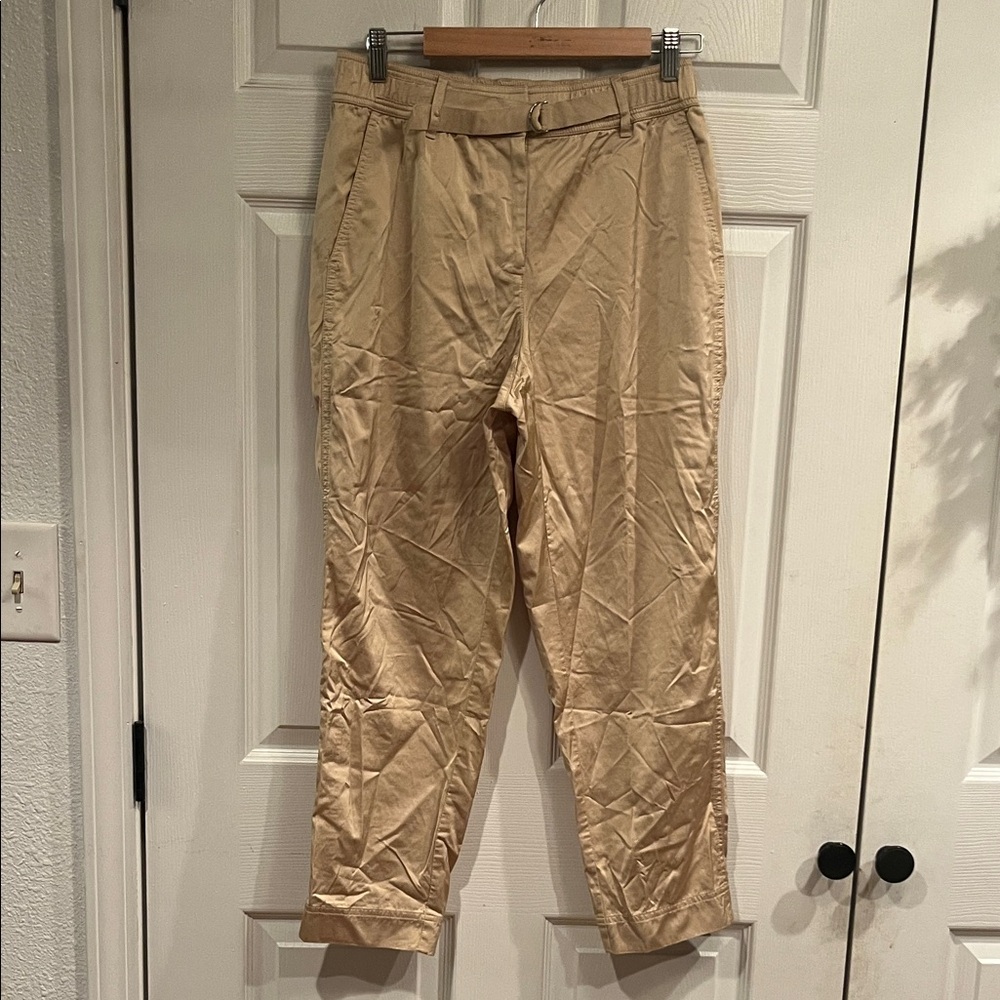 Lafayette 148 New York Beige Joggers